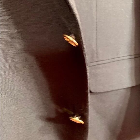 BLACK HARTMARX BRASS BUTTON BACK VENT SC 40R - Picture 4 of 10